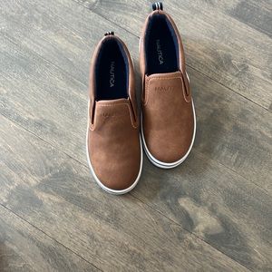 Nautica size 12 little boys dress shoes